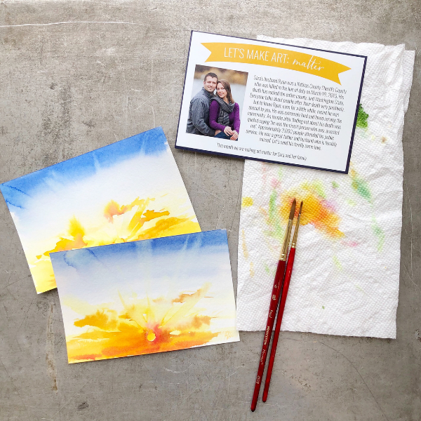 Let's Make Art Matter for Sara-August 2019