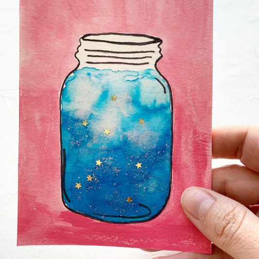 Let's Make Art Matter for Kylynn-July 2020 Art Journal