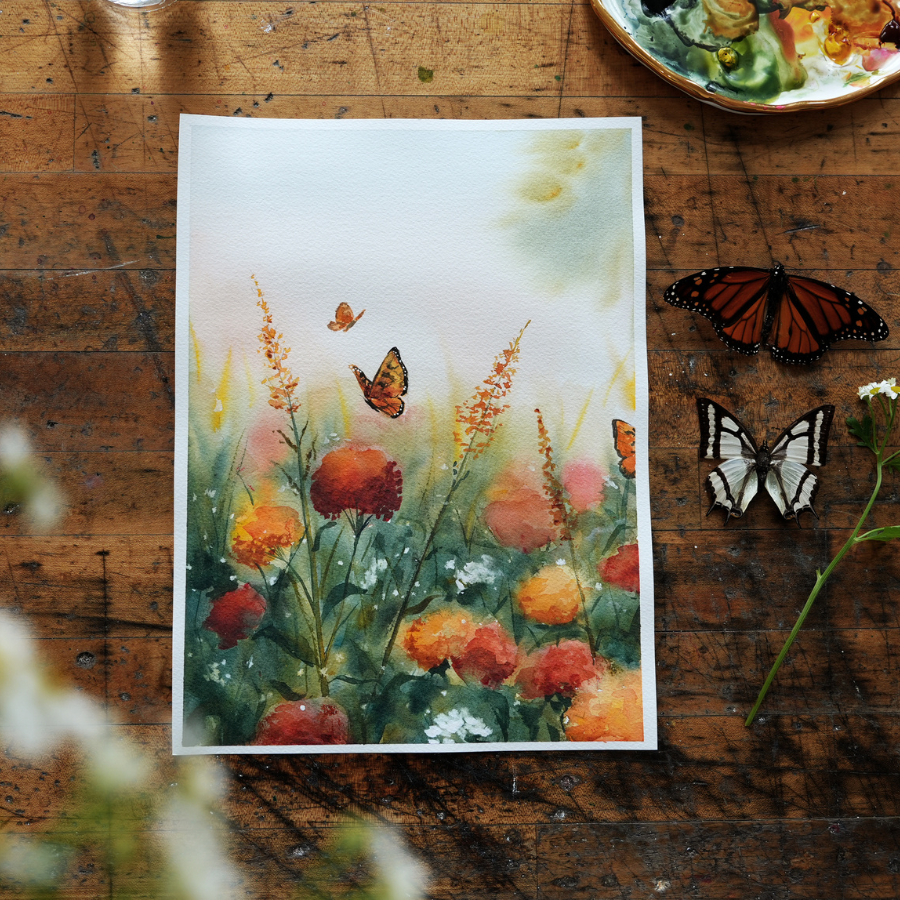 Butterfly Garden - Digital Kit