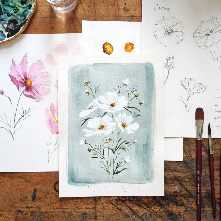 Expressive Florals Digital Course