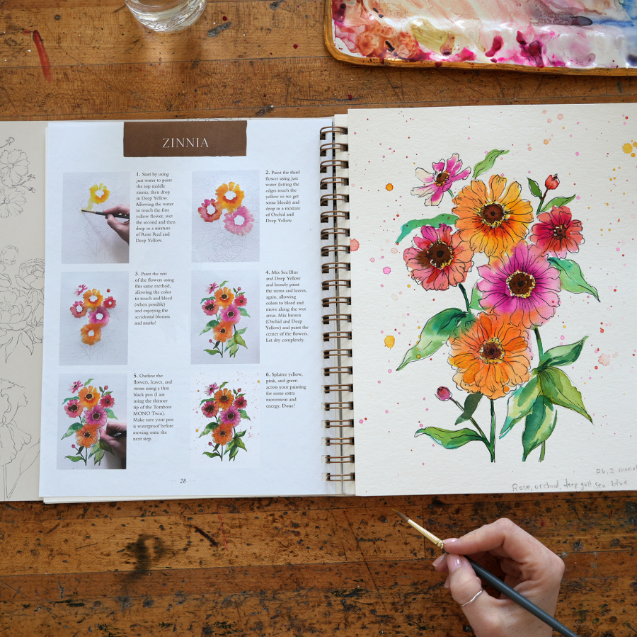 Floral Workbook by Sarah Cray