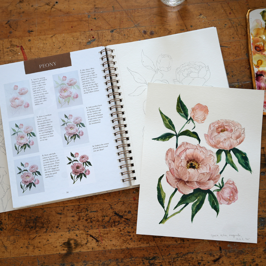 Floral Workbook by Sarah Cray