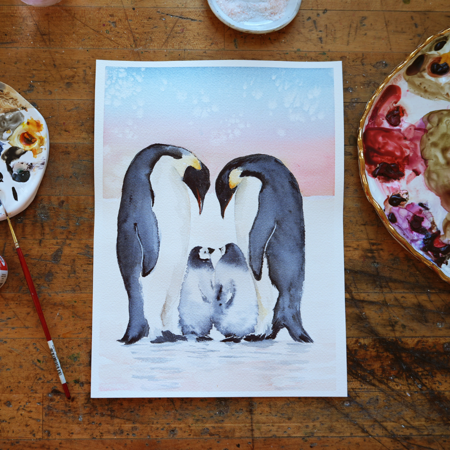 Penguin Family - Digital Kit