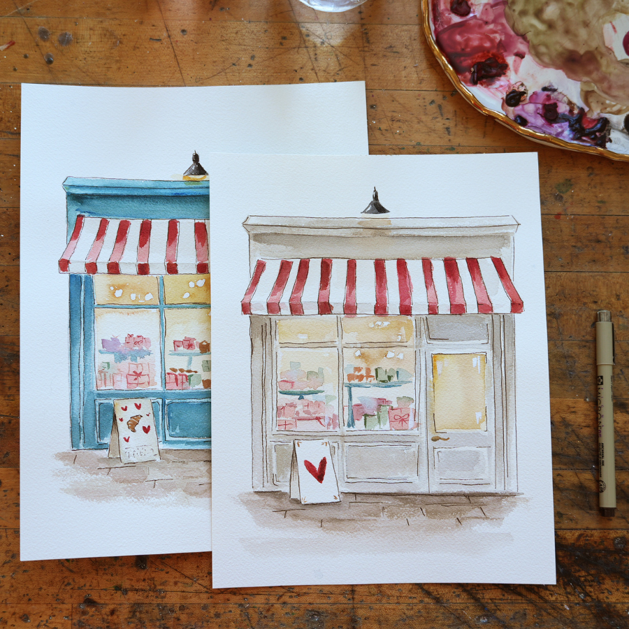 Shop Illustration - Digital Kit