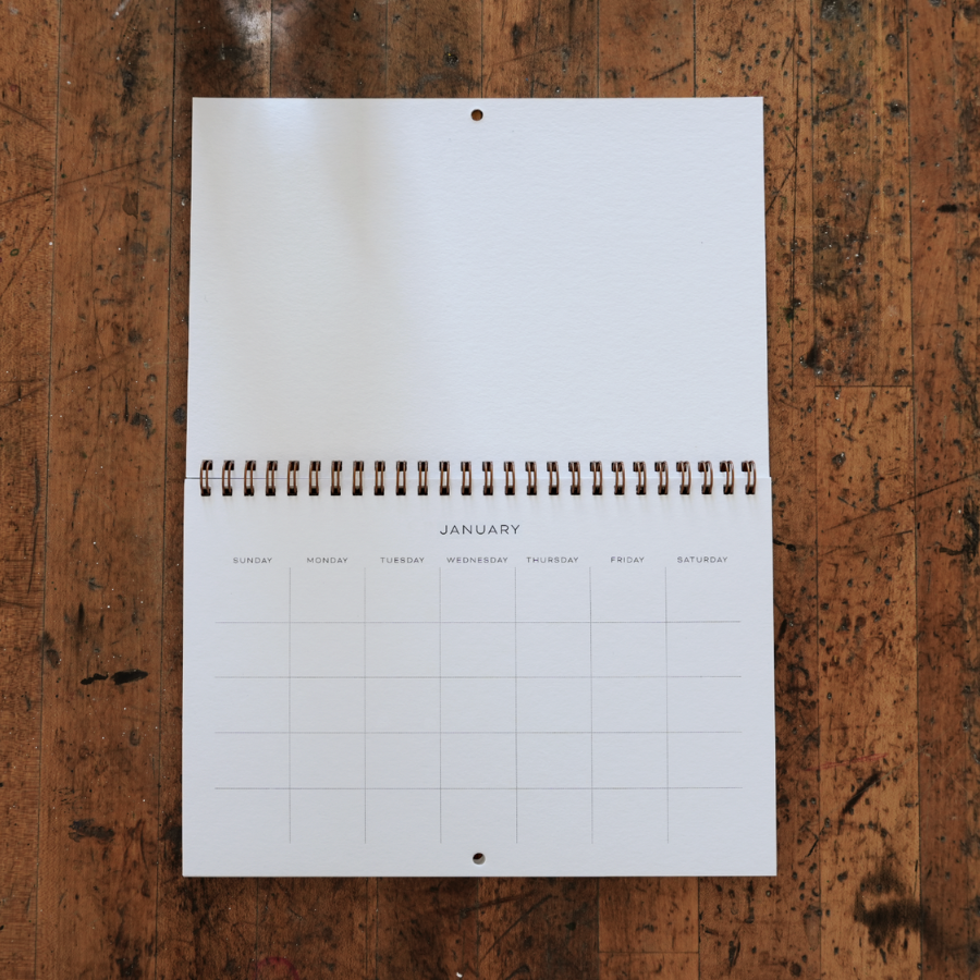 Let's Make Art Watercolor Calendar