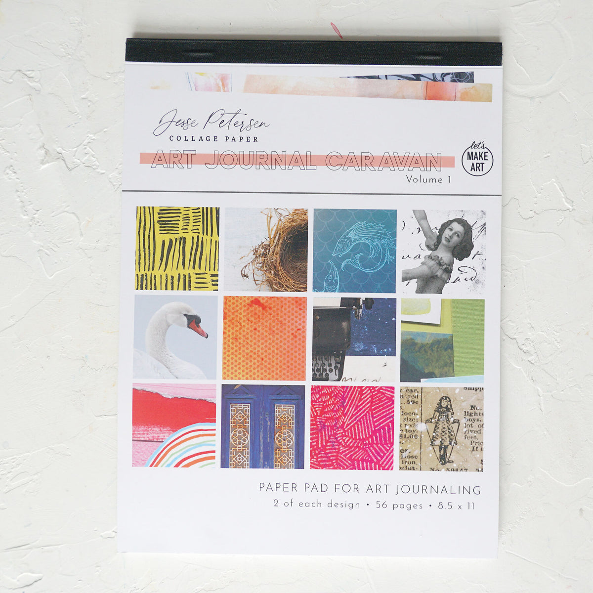 Jesse Petersen's Custom Collage Paper Pad - Volume 1– Let's Make Art