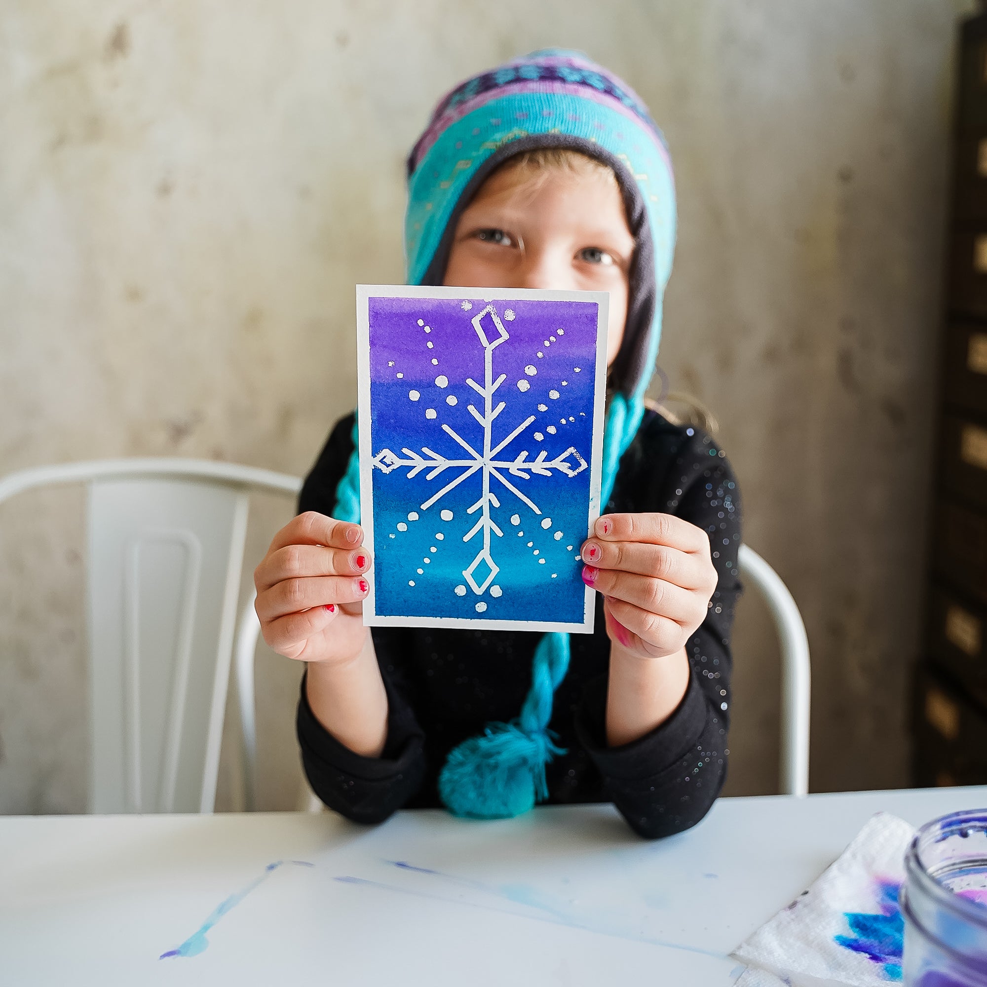 Let's Make Art Matter for Kaylee - December 2021 Kids Art