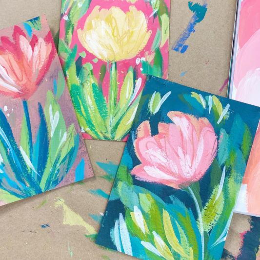 Let's Make Art Matter for Kathleen - Acrylic Starter Box