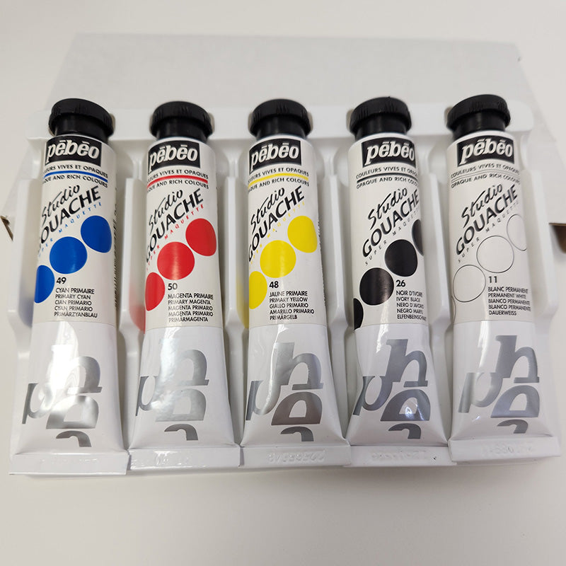 Pebeo Gouache Set 5pc