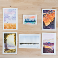 Digital Creative Watercolor Landscapes Course with Kolbie Blume from This Writing Desk
