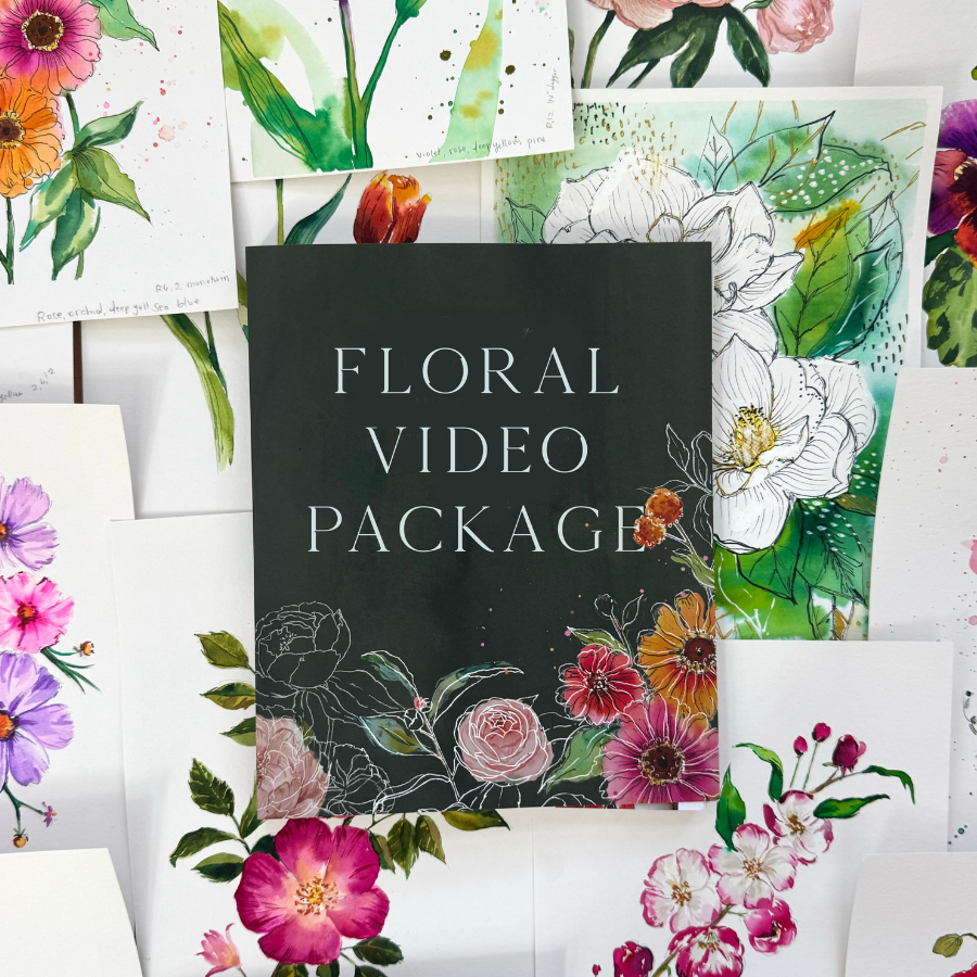 Floral Workbook Video Package (Digital Product Only)
