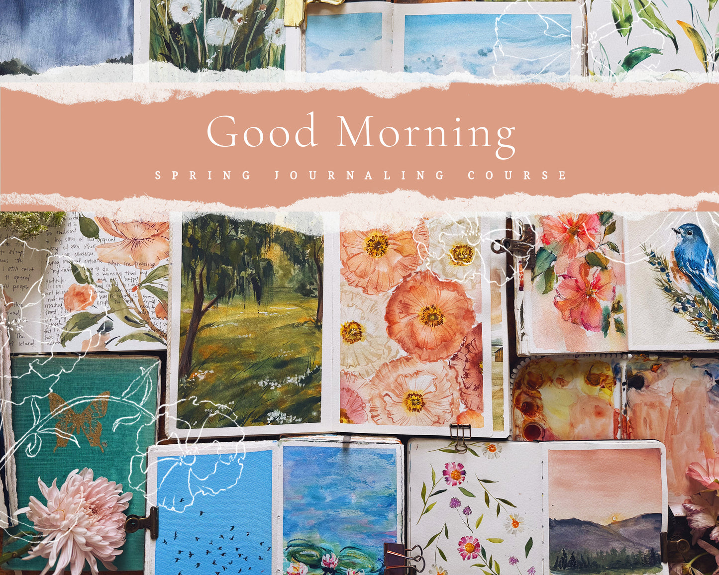 Good Morning Journaling Course - Spring Edition (Preorder, Education Releasing 3/20)