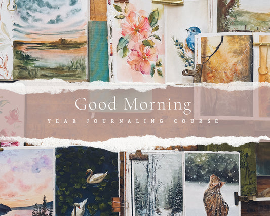 Good Morning Journaling Course - Year Long Edition (Preorder, Spring Education Releasing 3/20)