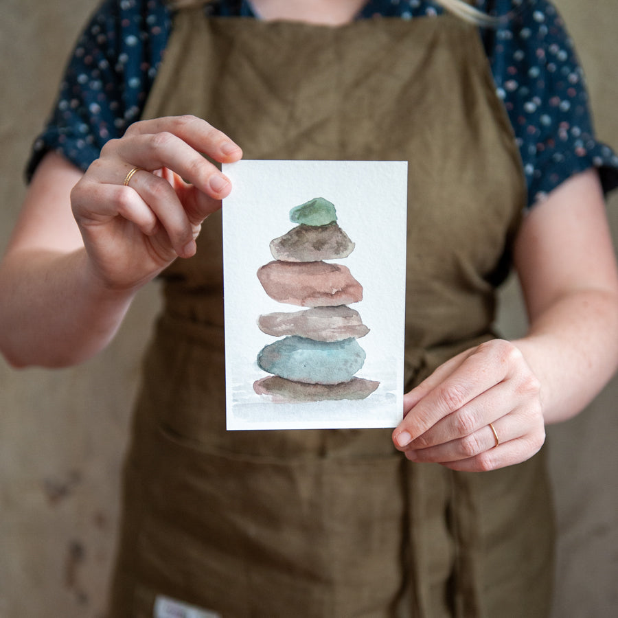 The Mountains are Calling Watercolor Art Box