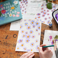 Purple Aster Watercolor Project Kit