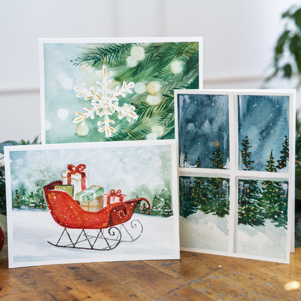 Leisure Arts Papier Arts-Holiday Grüße