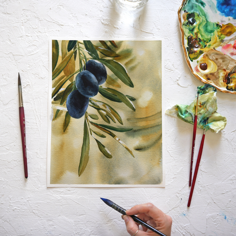 Sunlit Olives - Digital Kit