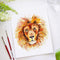 Lion Watercolor Project Kit