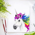 Rainbow Unicorn Watercolor Project Kit