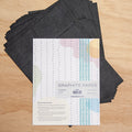 Graphite Paper - Bulk Pack 25 sheets