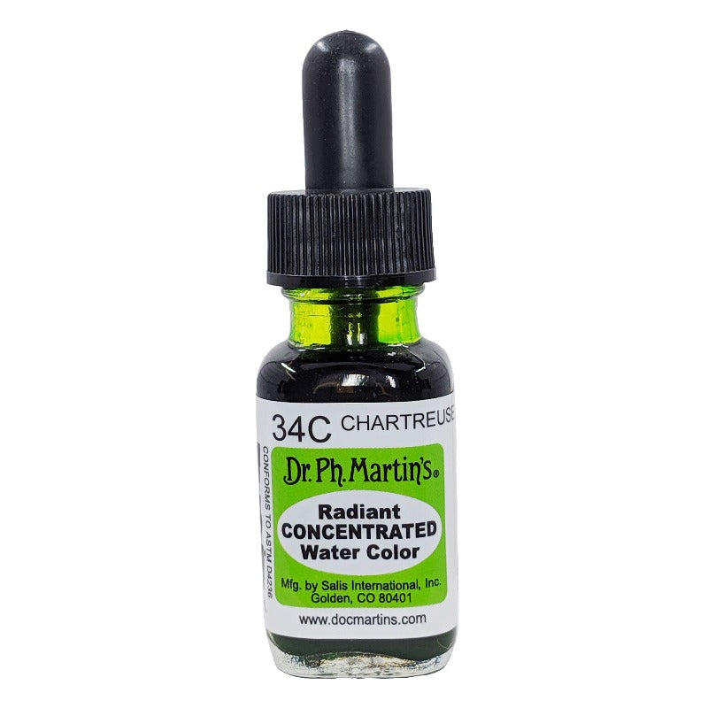 Dr. Ph Martin Radiant Concentrated Watercolor 0.5oz Bottle