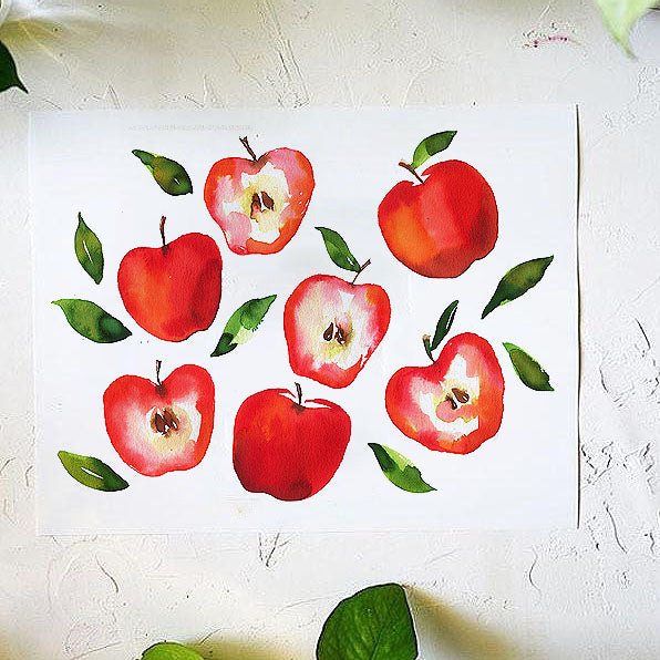 Apples to Apples Watercolor Kit