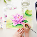 Water Lily Watercolor Project Paper Pack