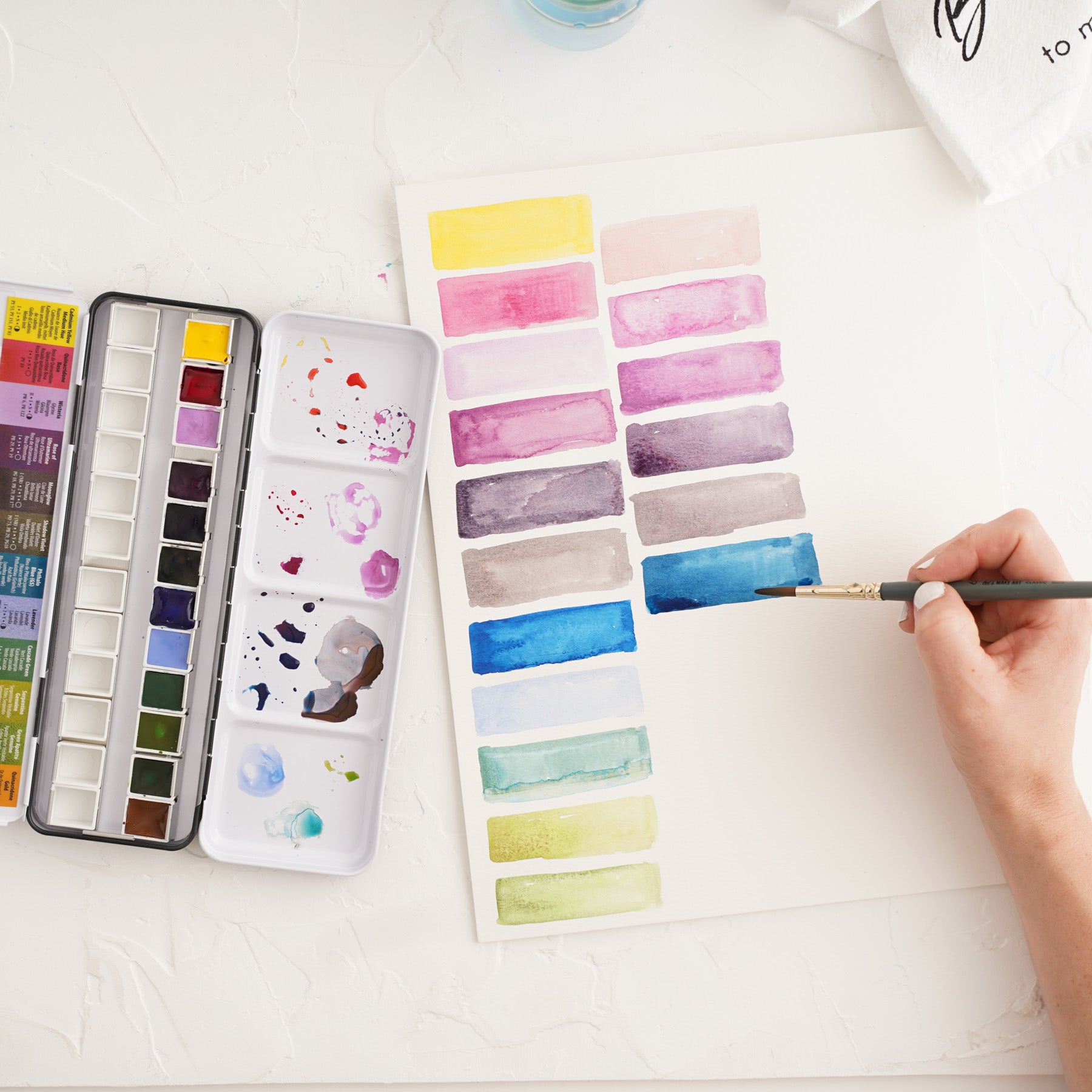 Daniel Smith Extra Fine Watercolor Half Pan Set 2 - Colors of Inspirations