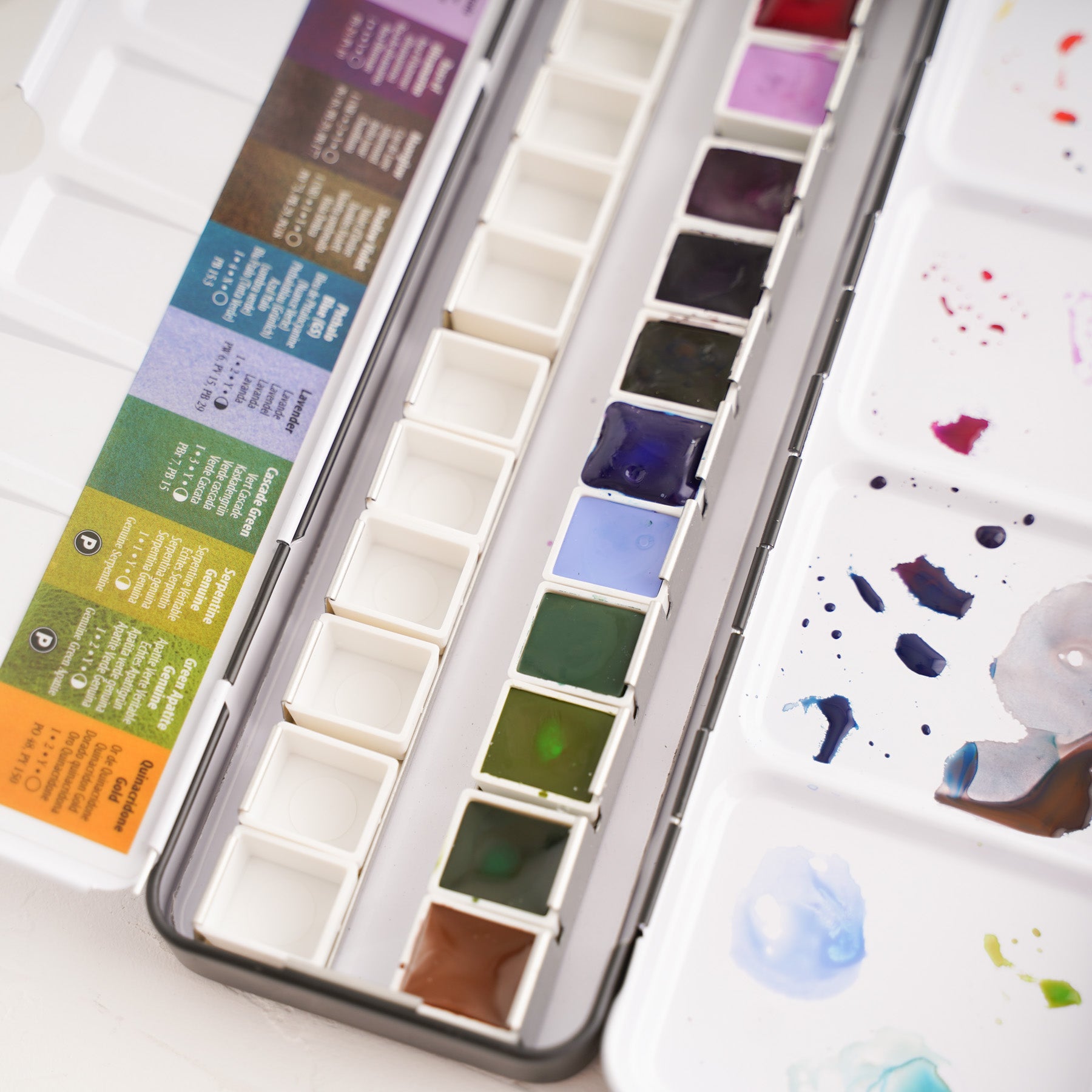 Daniel Smith Extra Fine Watercolor Half Pan Set 2 - Colors of Inspirations