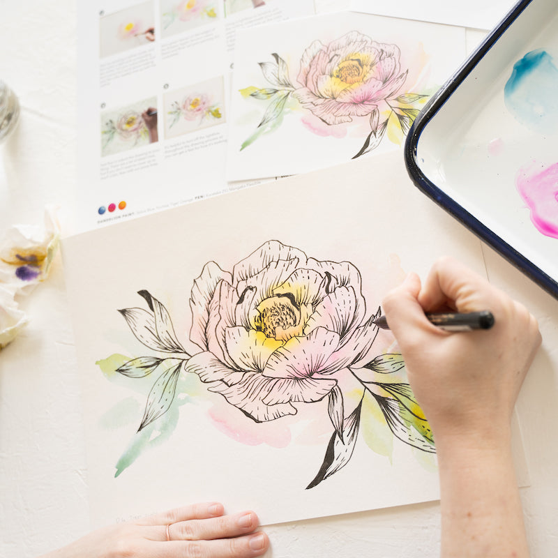 Book Club Watercolor Art Box– Let's Make Art
