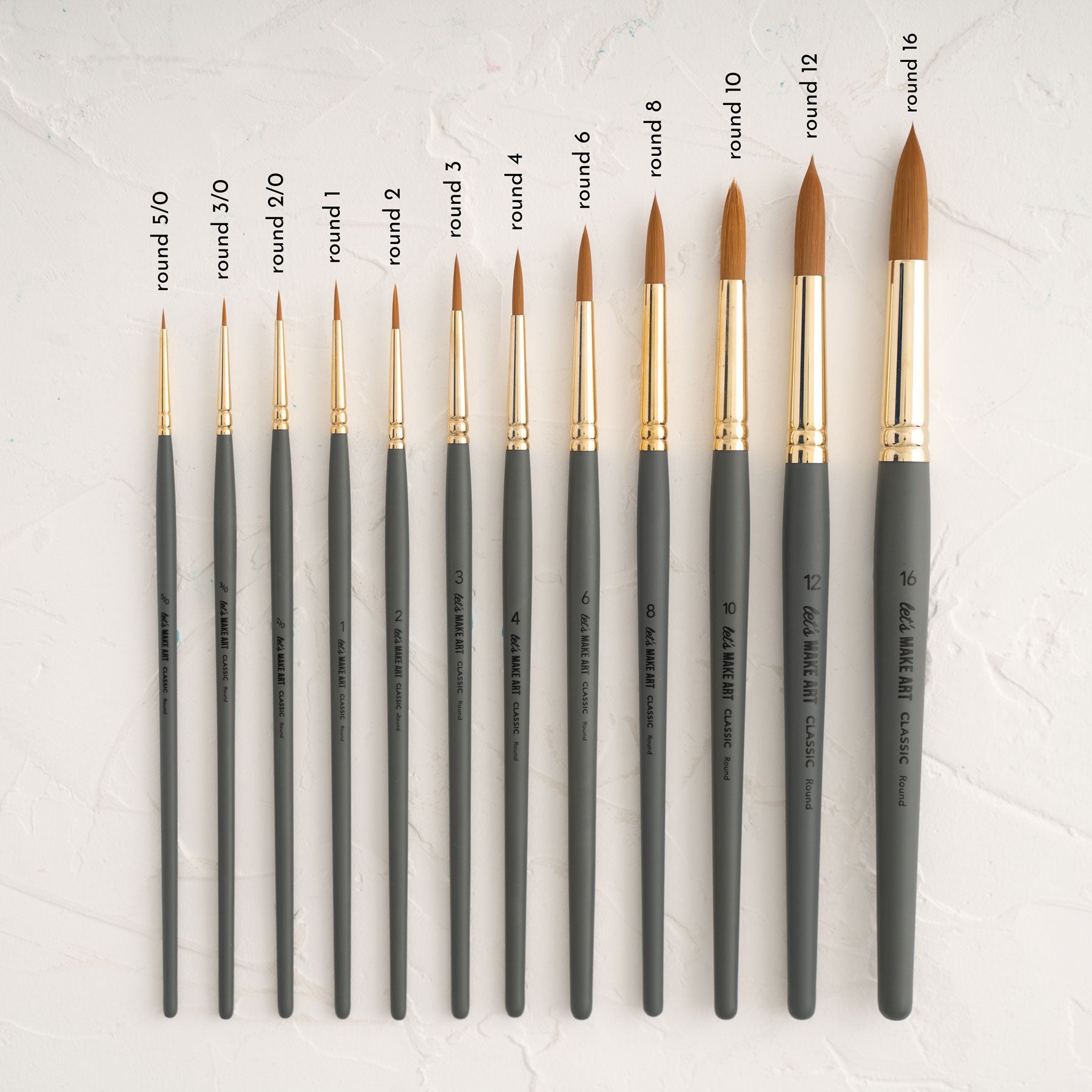 Synthetic Sable Flat Brush - Flat 12 - Multi-Use Paint Brushes - Art Supplies & Painting