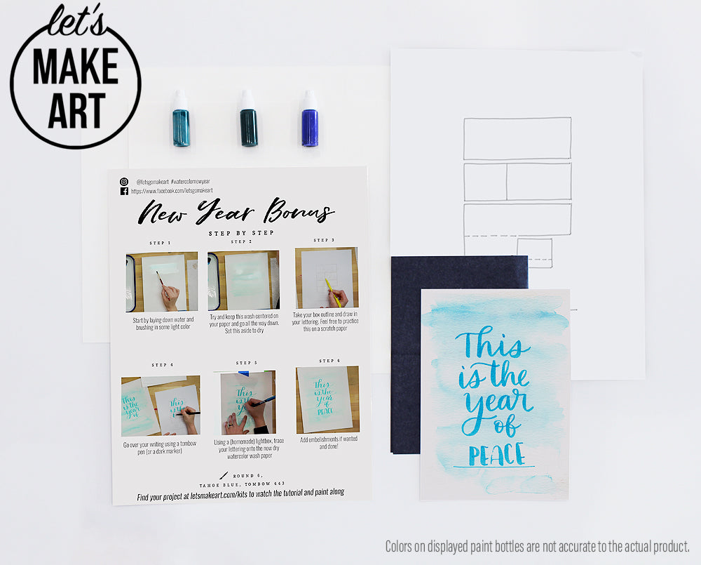 New Year Bonus Watercolor Kit