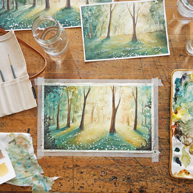Our Favorite Watercolor Landscape Tips and Tricks – Rileystreet Art Supply