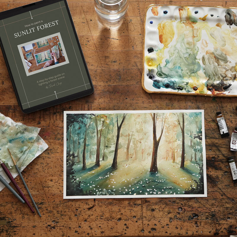 It's HERE! The Complete Beginner's Guide to Watercolor E-Book! in 2023