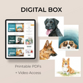 Digital Dog Gouache Box