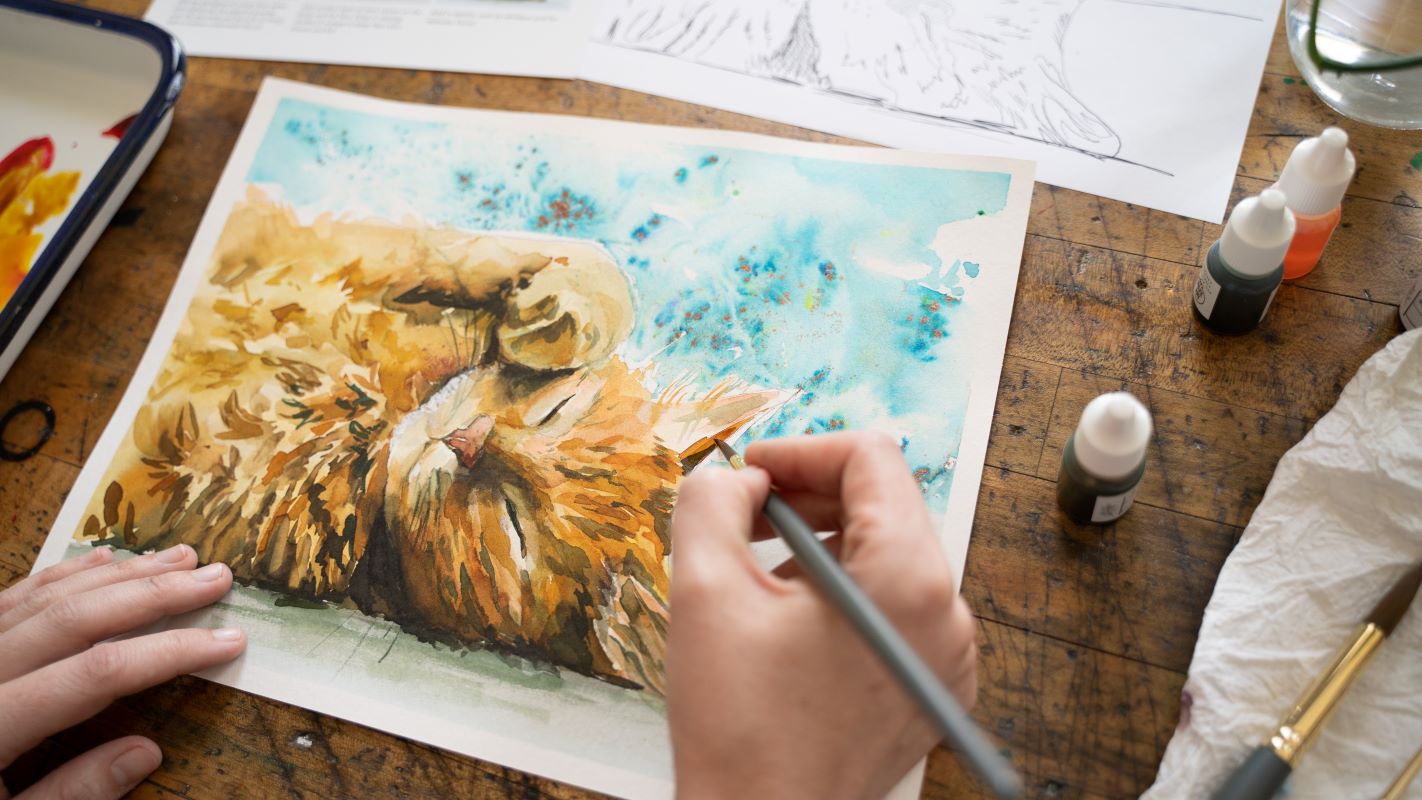 House Cat Watercolor Kit