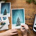 Winter Night Tree Watercolor Kit