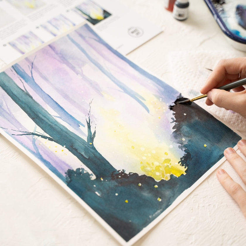 Firefly Forest Watercolor Kit