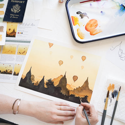 South East Asia Watercolor Kit