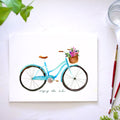 Summer Bicycle Watercolor Kit