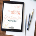 Digital Watercolor Art Box Quarterly Offering #3 2023