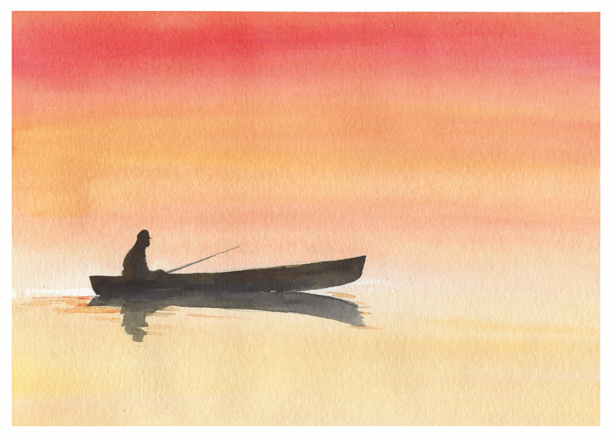Fishing For Peace Watercolor Kit