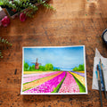 Tulip Fields Watercolor Project Kit