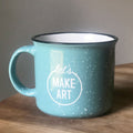 Let's Make Art Speckled Campfire Mug