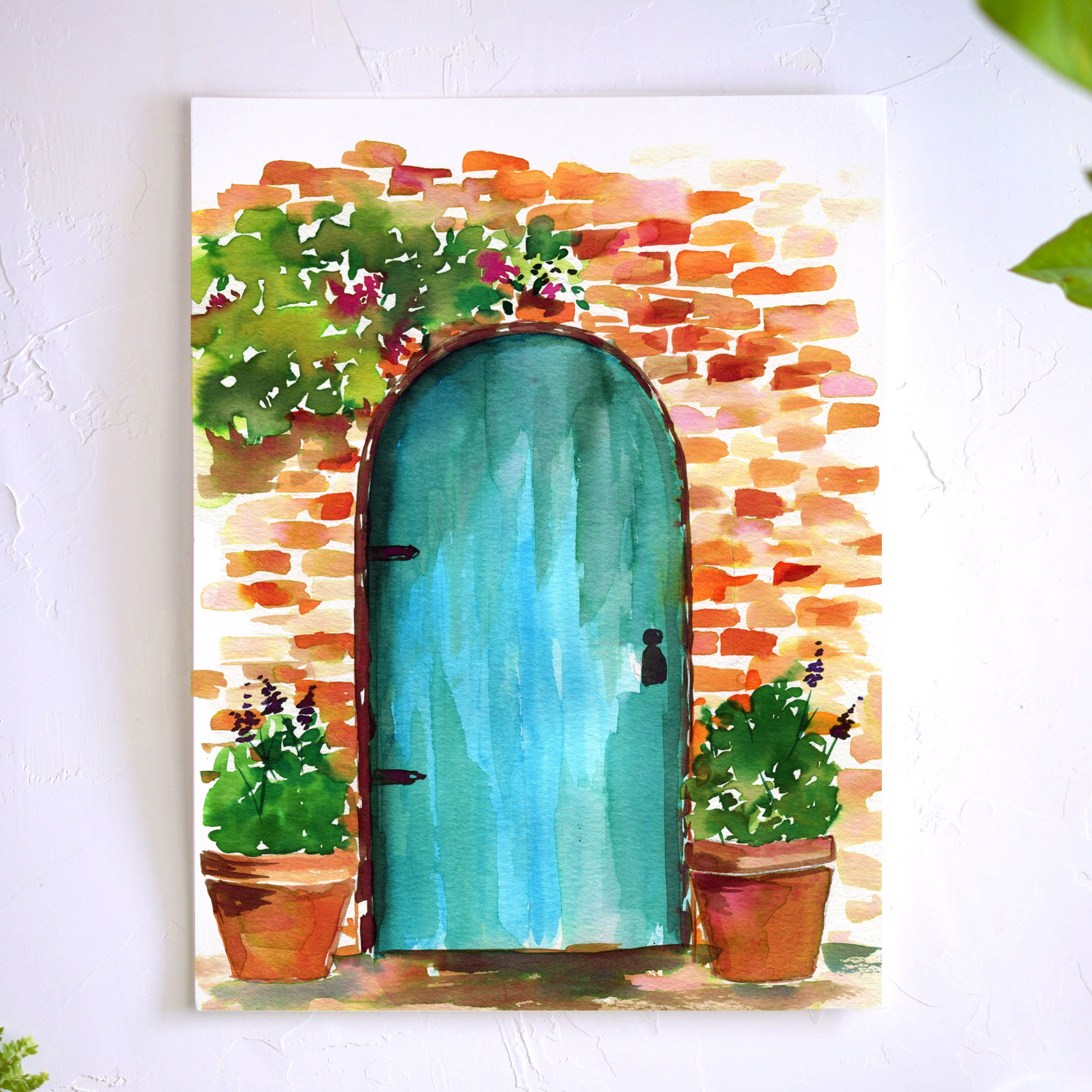 Rustic Doorway Watercolor Kit
